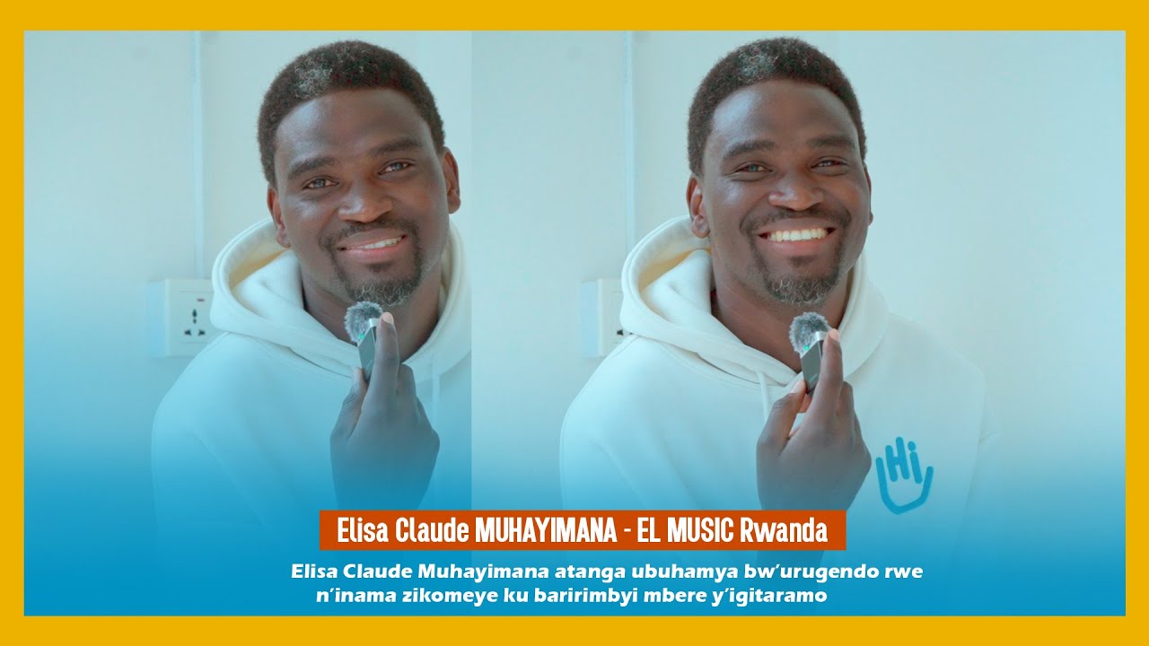Elisa Claude  Atanga buhamya bw’urugendo rwe n’inama zikomeye ku baririmbyi bose  mbere y’igitaramo.