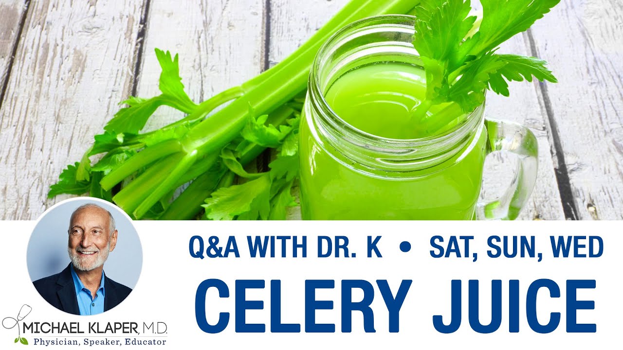 Celery Juice - Caution With Juicing And Potassium Rich Foods
