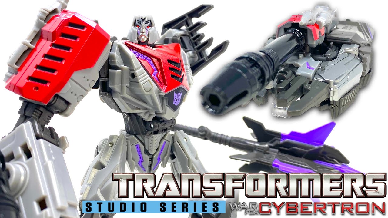 Transformers Studio Series GAMER EDITION 04 War For Cybertron Voyager Class MEGATRON Review