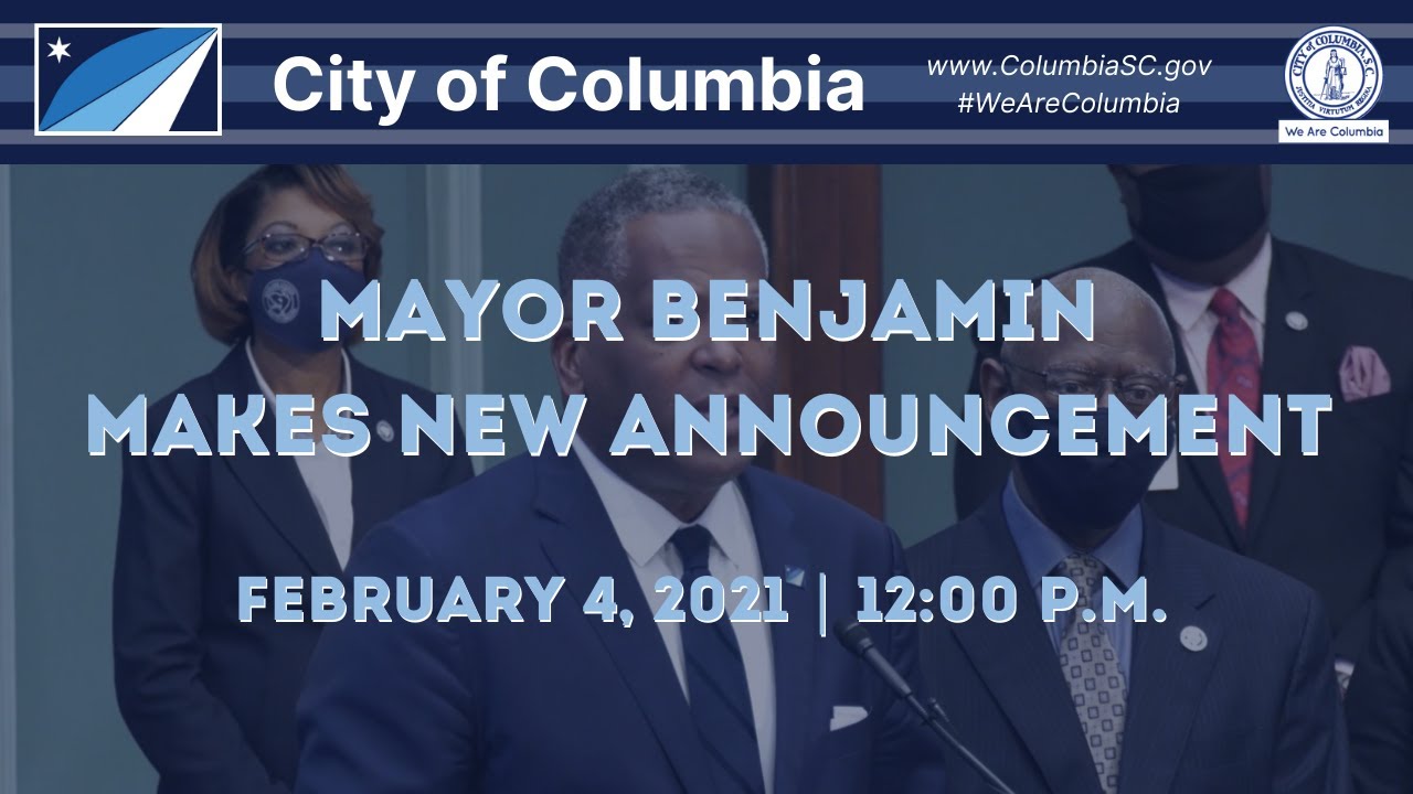 Mayor Benjamin Makes New Announcement | Press Conference