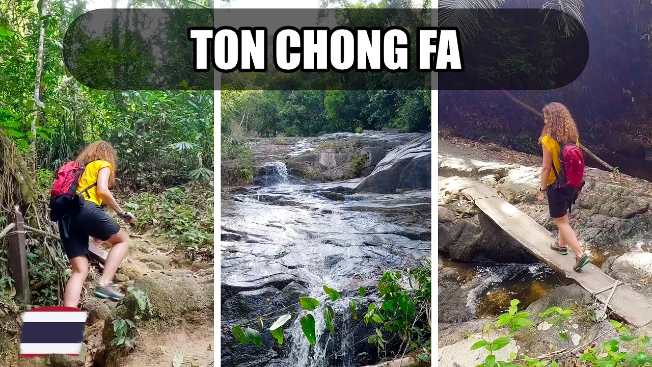 Ton Chong Fa Cascades | 4 step waterfall | Thailand