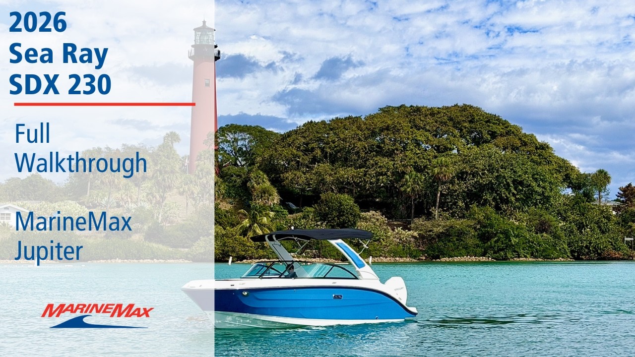 All New | Sea Ray SDX 230 | MarineMax Jupiter