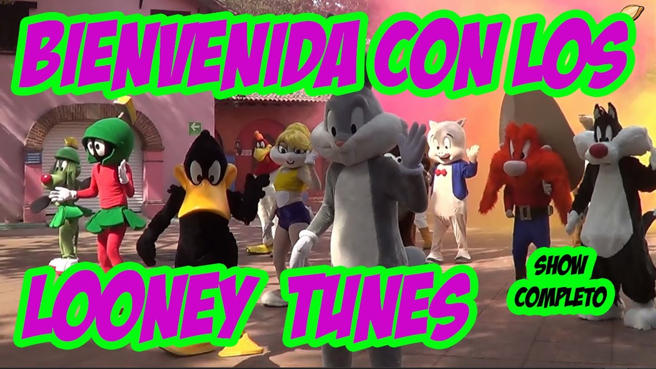 NUEVO show en SIX FLAGS MÉXICO 2023 - BIENVENIDA CON LOS LOONEY TUNES - Show COMPLETO