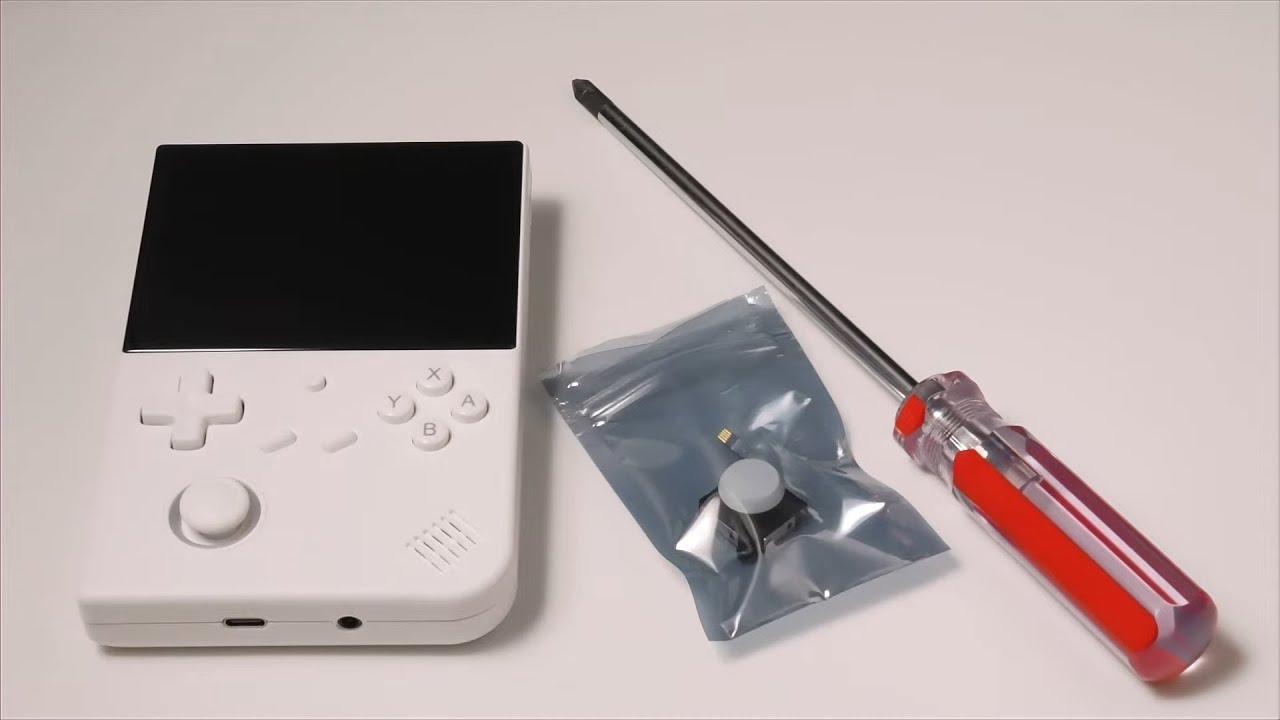 ANBERNIC RG40XX V teardown and stick replacement