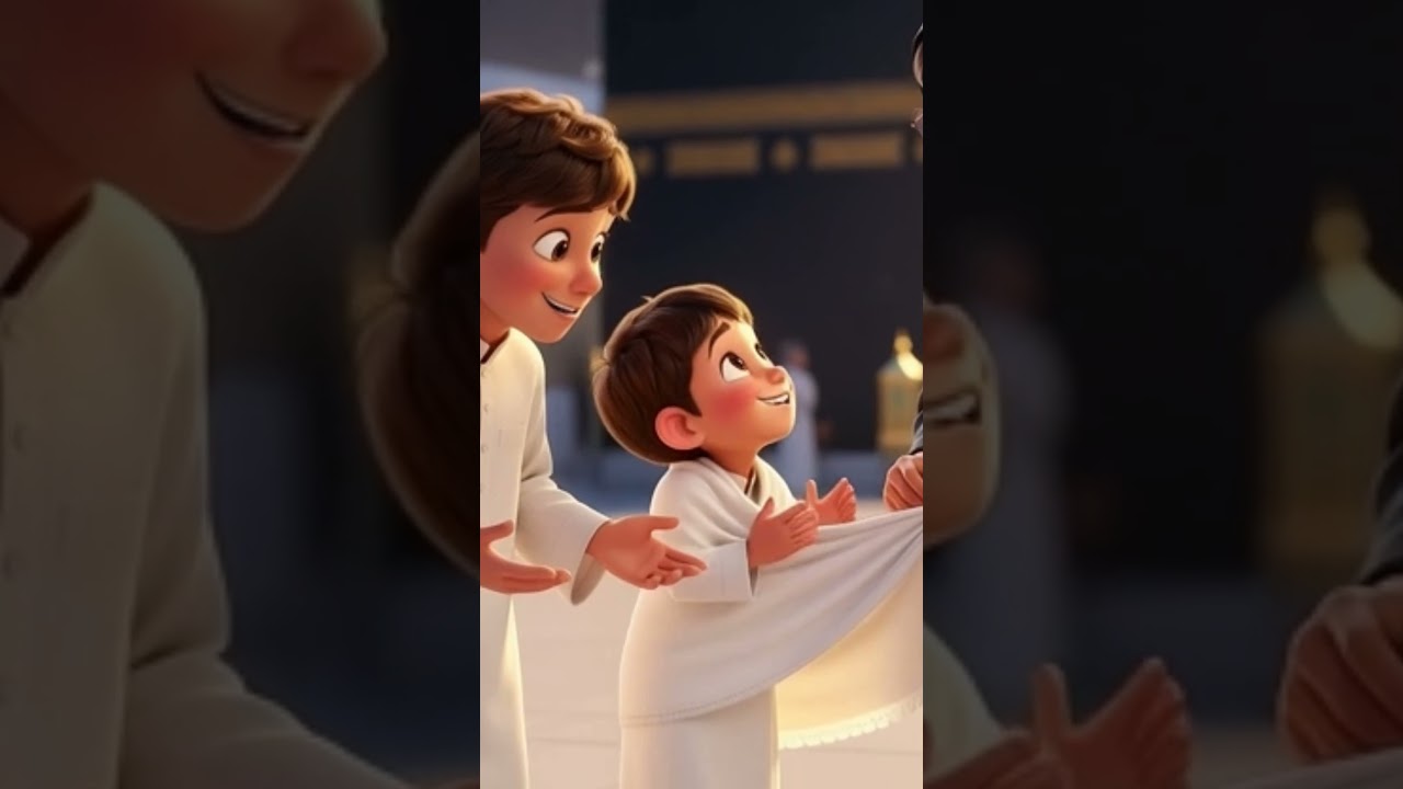 Umrah Ka Tarika Style Kids Story | Adyan & Hamdan’s Umrah Journey 🕋✨