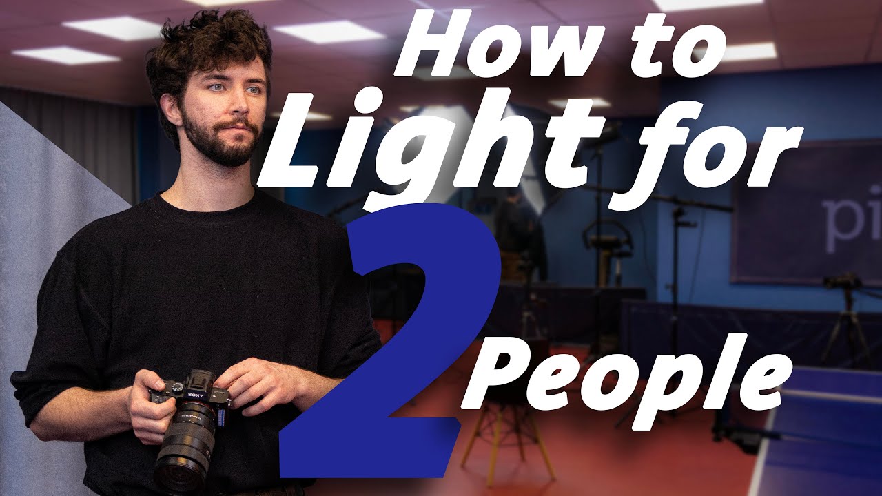 Behind the Scenes: How to Light a 2 Person Talking Head