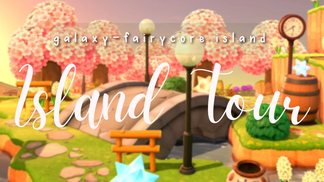 Galaxy Fairycore Island Tour | Animal Crossing New Horizons
