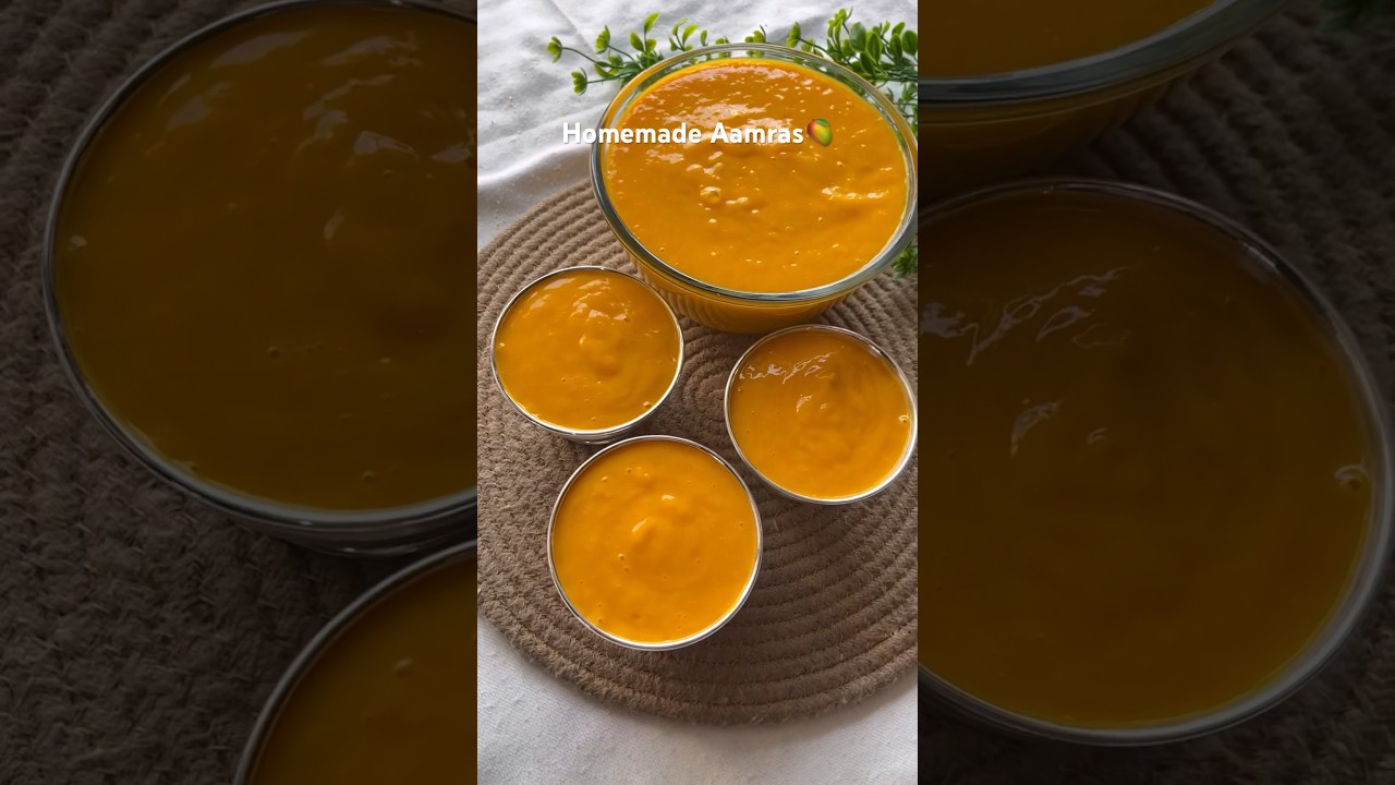 Homemade aamras|Aamras |How to make aamras at home #cookwithnidhiii #aamras #aamrasrecipe #youtube