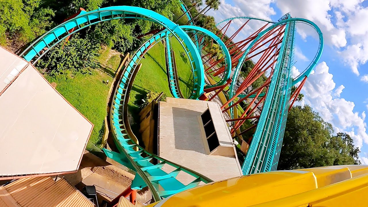 Kumba (Onride/POV) Video Busch Gardens Tampa 2022
