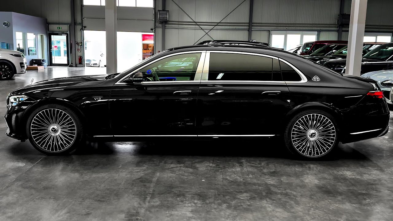 Mercedes-Maybach S600 2025 года — большой брутальный роскошный седан!