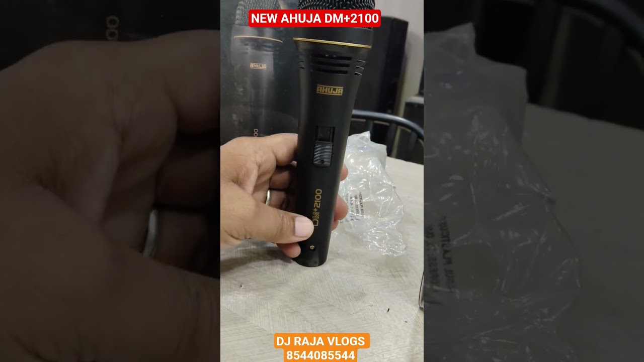NEW AHUJA MICROPHONE DM+2100 #shorts #youtubeshorts #viral #mixer #amplifier #bass #AHUJA #reels 🎤🎛️