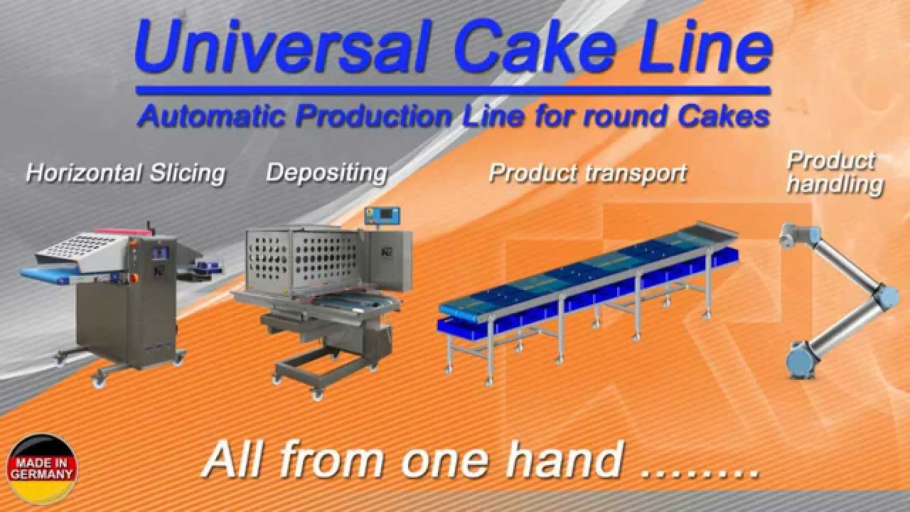 KRUMBEIN Round Cake Line shown at IBA 2015