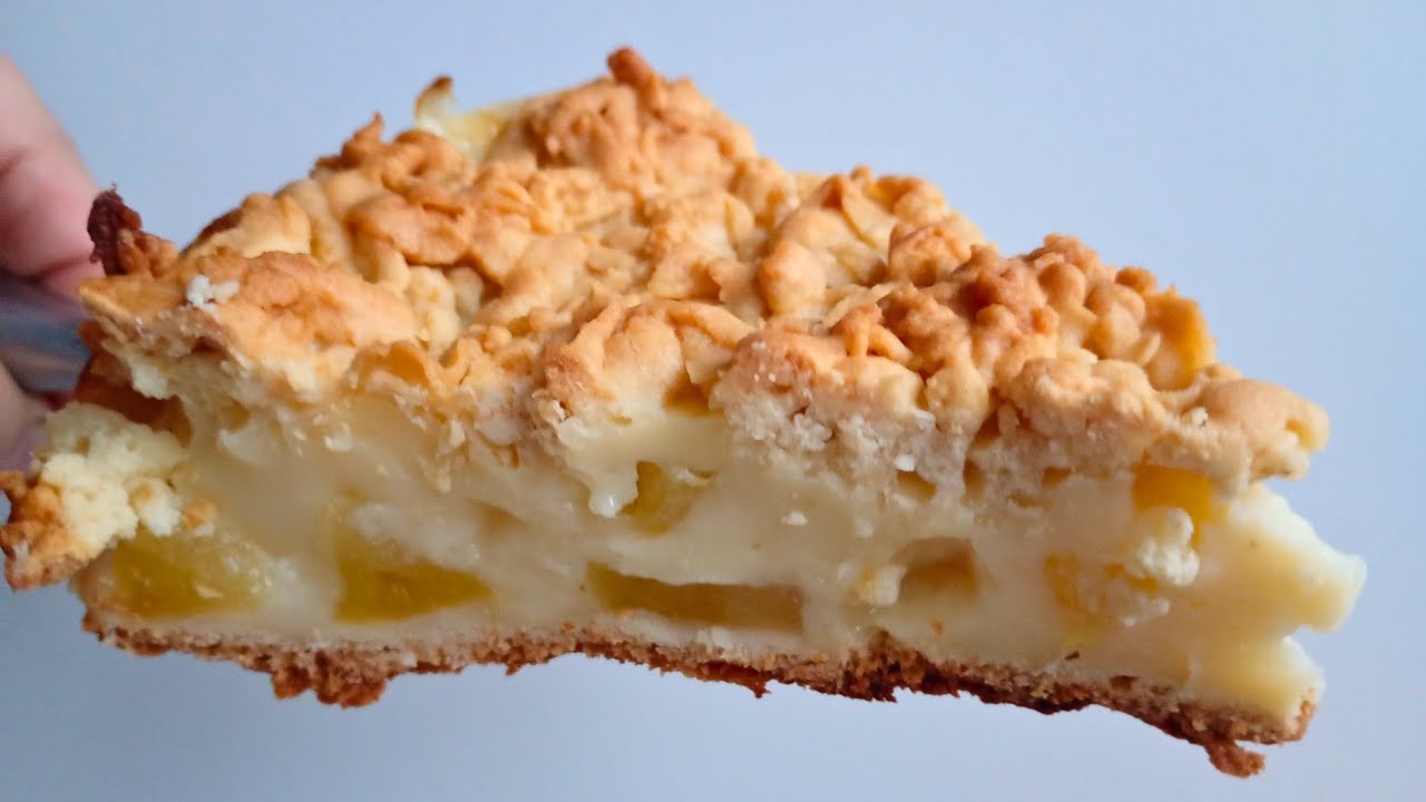 Яблочный ТОРТ с ЗАВАРНЫМ КРЕМОМ — Нереально нежный и простой!