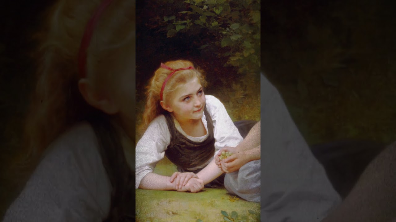 The Nut Gatherers | William Adolphe Bouguereau
