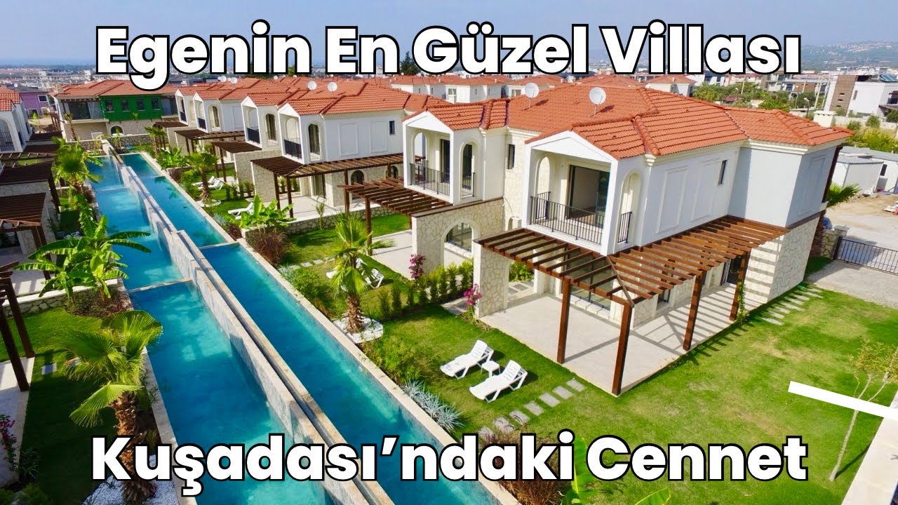 ‼️SATILDI‼️Kuşadası’nın Cenneti Egenin En Güzel Villası Bu Villalar Kaçmaz E-560