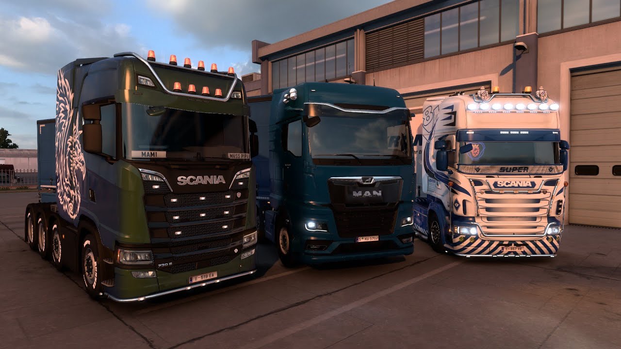 ETS2|| Back on the street!! :D