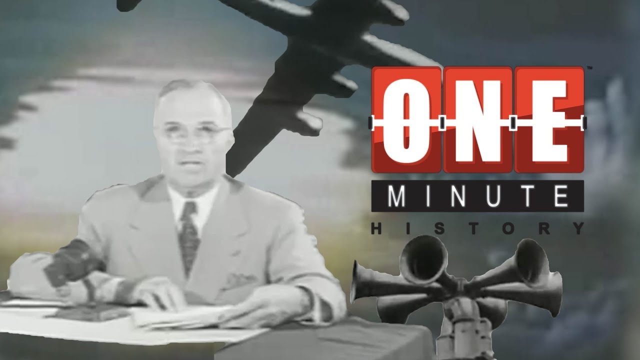 President Truman and the Decision to Drop the Atomic Bomb - World War II - One Minute History