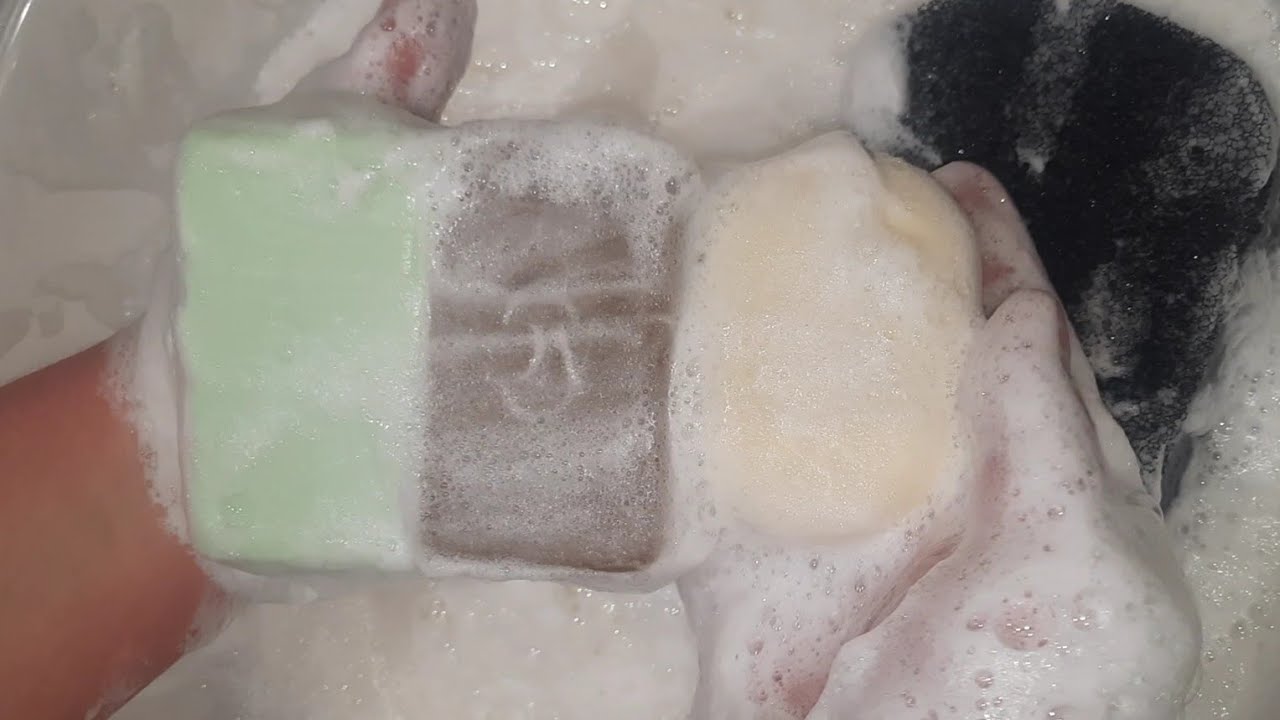 Ароматный пенный сет Хвоя/Дёготь/Лимон от Невской косметики/ASMR Soap🌲🌿🍋