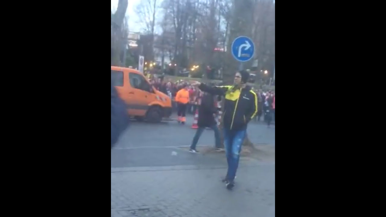 BVB vs RBL - Ausschreitungen vor dem Stadion