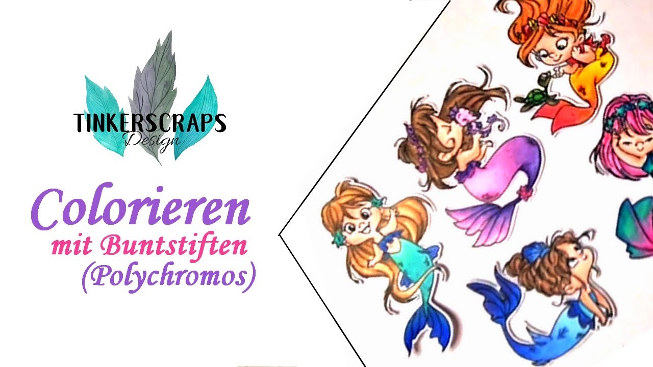 Tinkers Tipps und Tricks - Colorieren mit Buntstiften (Polychromos) - meine Technik