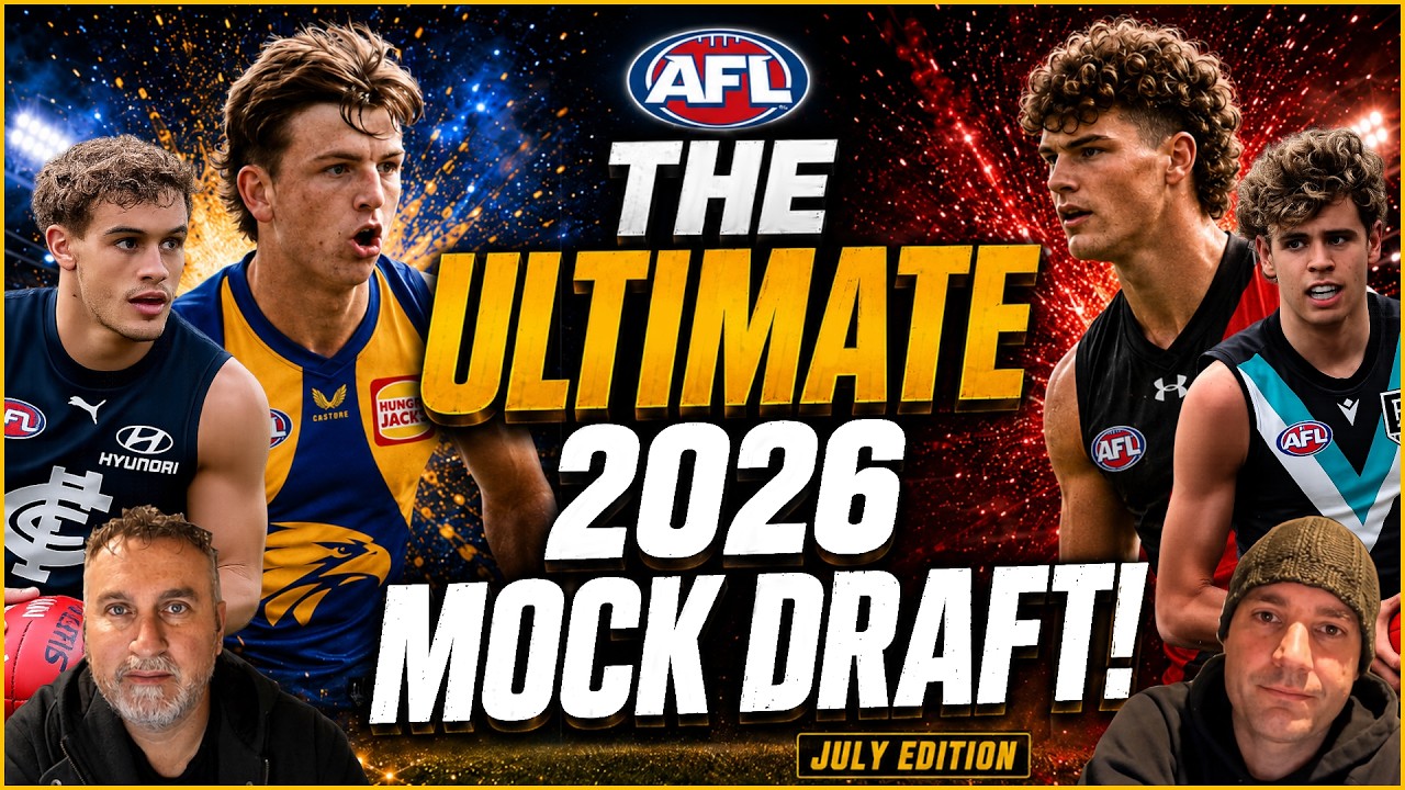 2026 AFL Mock Draft: Custom Draft App Sim & Player Insights ft. Tommy (Reading The Play)