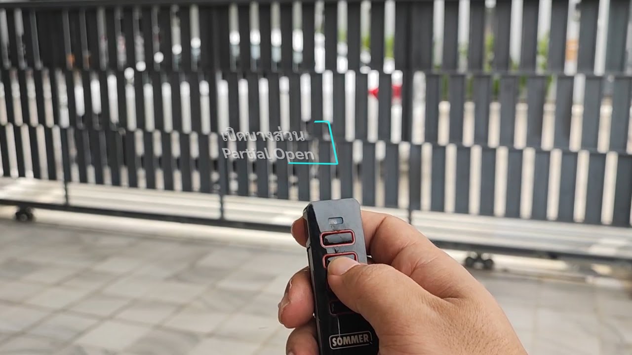 ประตูรีโมท | รีโมทประตูรั้ว | Automatic Gate