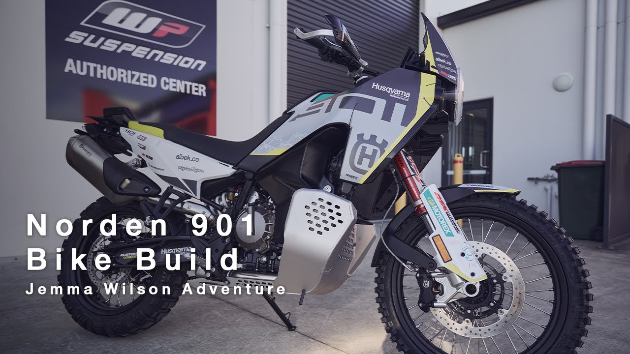 Prepping for 10,000km: Behind the Build of Jemma Wilson’s Husqvarna Norden 901