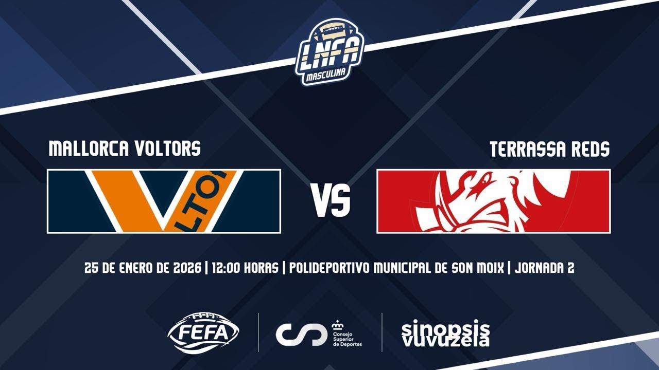 #LNFA 2025-2026 GAMEDAY 2 | Mallorca Voltors - Terrassa Reds