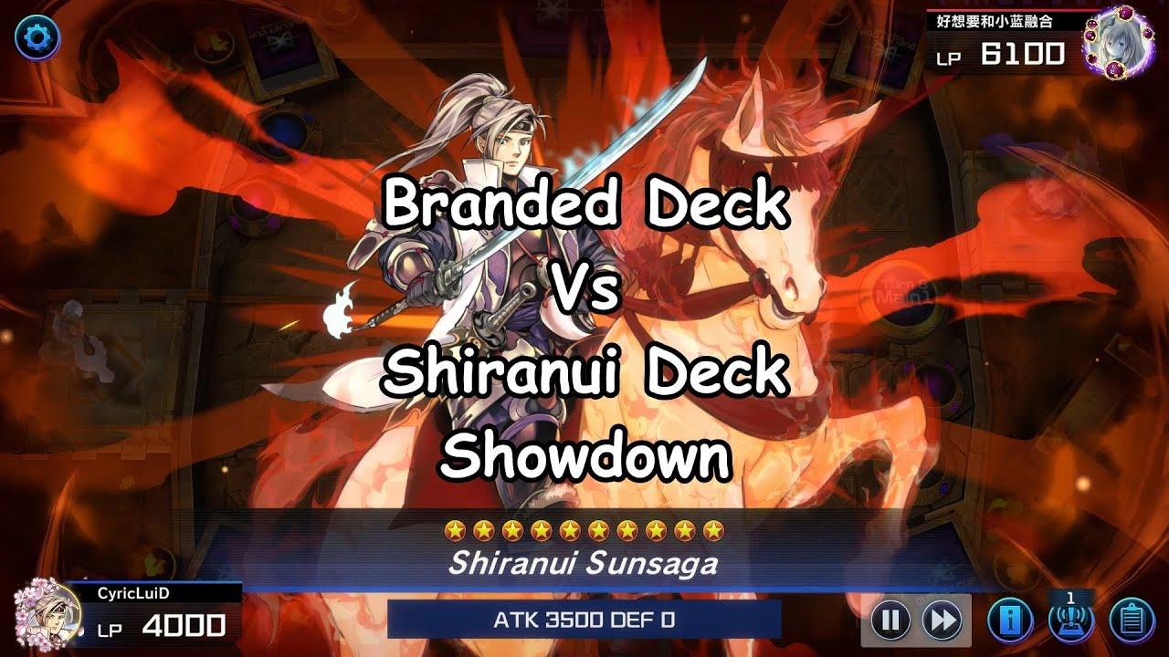 Yu-Gi-Oh! Master Duel | Branded Deck Vs Shiranui Deck Showdown
