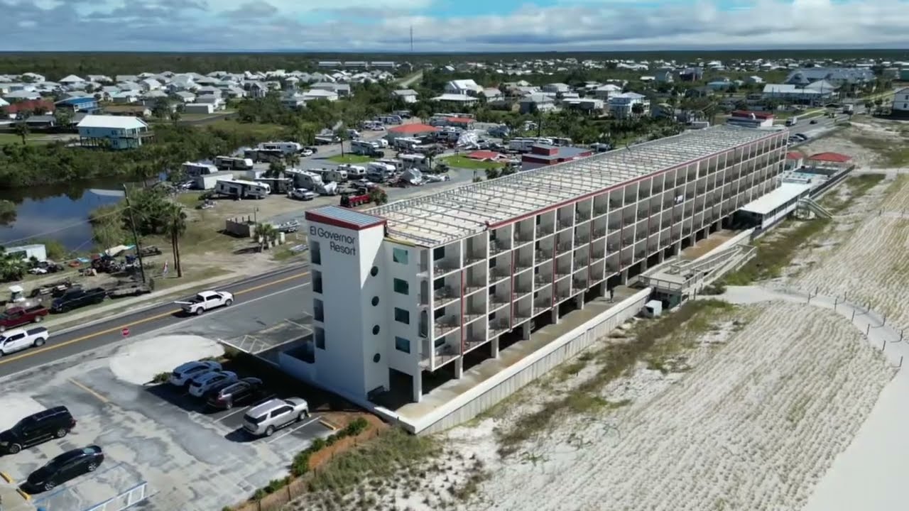 DRONE FOOTAGE: Damage from tornado-warned storm in Mexico Beach