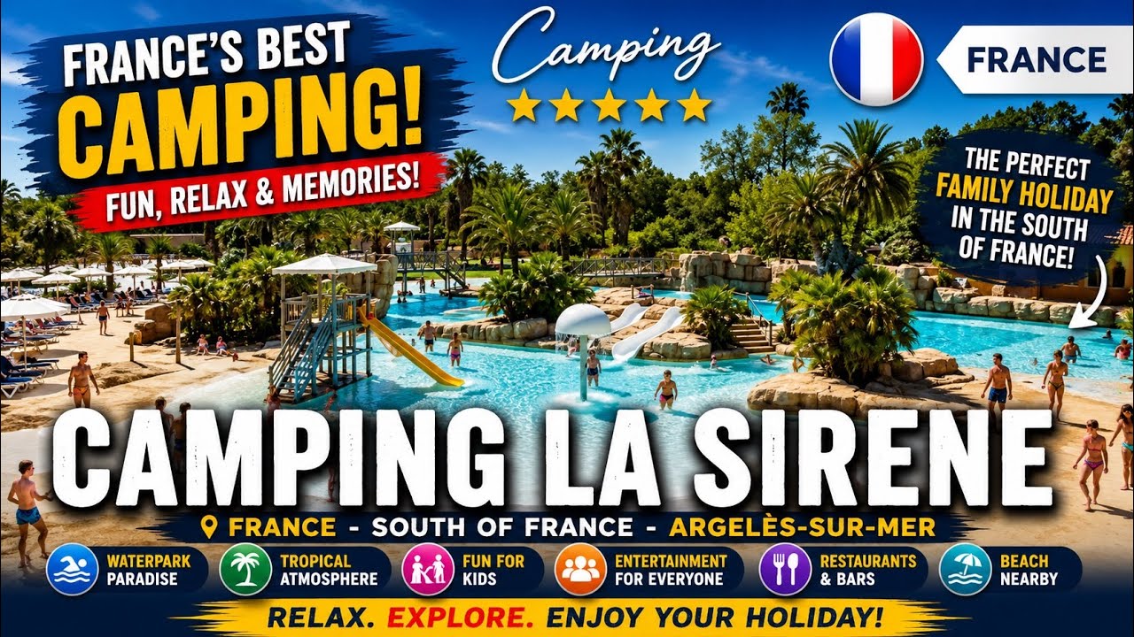 Campsite La Sirène ⛺ 5-Star Family Camping in France Argelès-sur-Mer, 2025