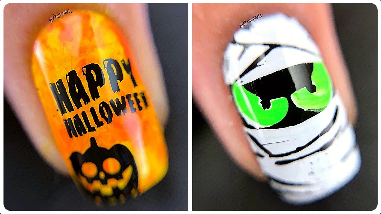 EASY HALLOWEEN Nails Art Design | Best Nail Art Designs Compilation | New Nail Art Ideas 2021