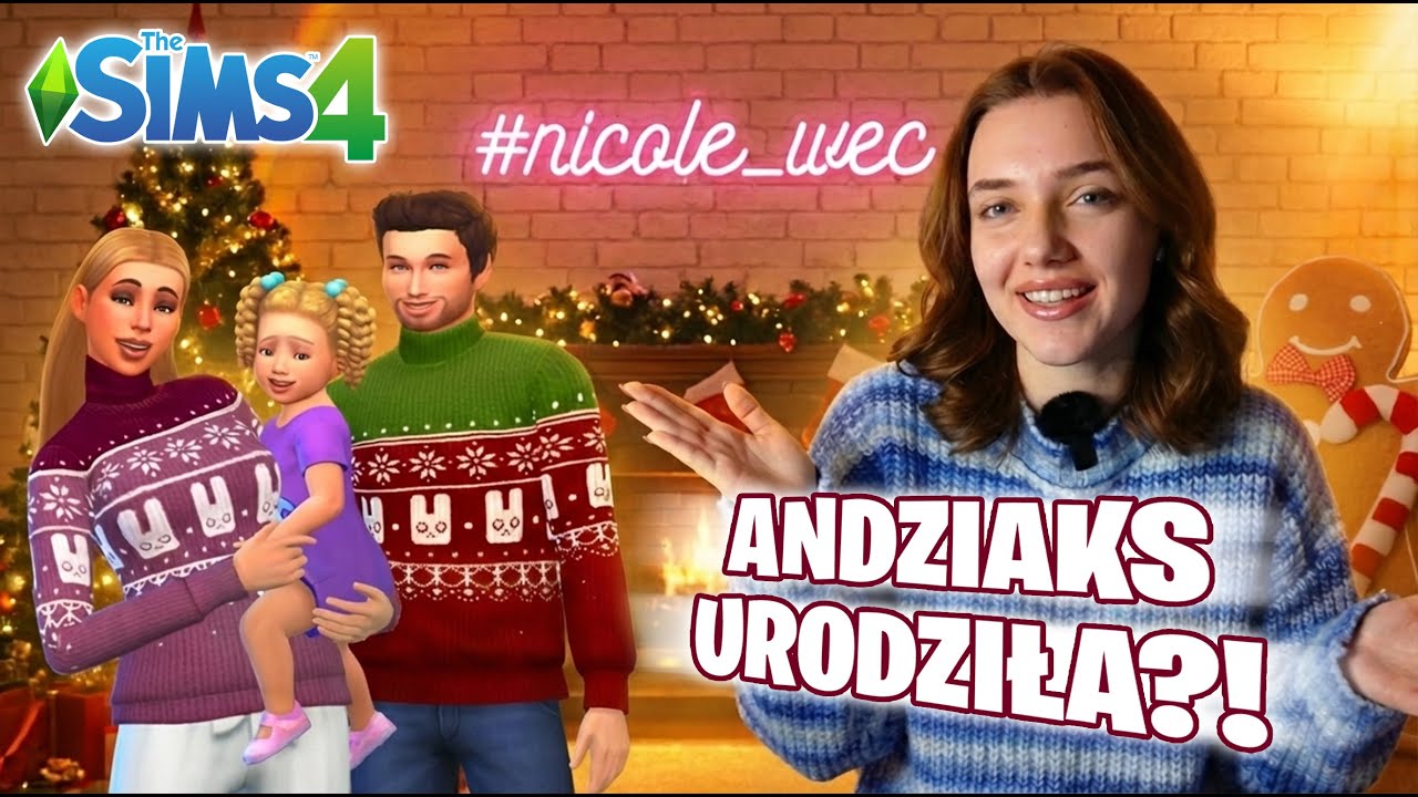 ROBIMY ANDZIAKS W SIMSACH! 💚🎮 IKONY VLOGMASU 2