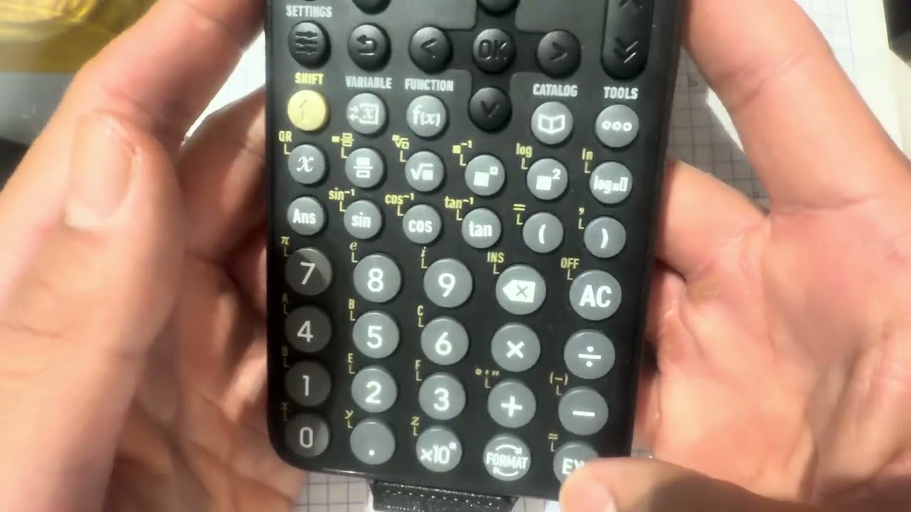 Operaciones con matrices en Calculadora