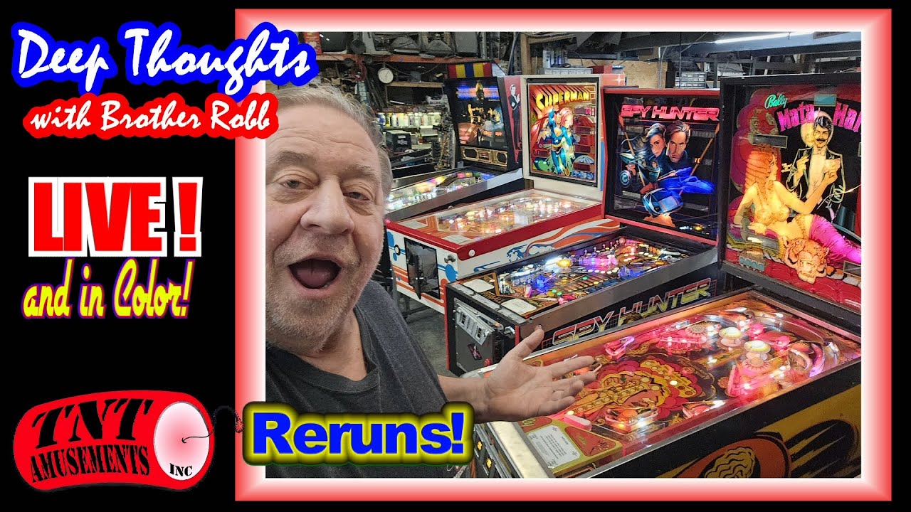 LIVE Friday with Games Going Out-Reruns of some fun stuff and the Gang hanging out! TNT Amusements