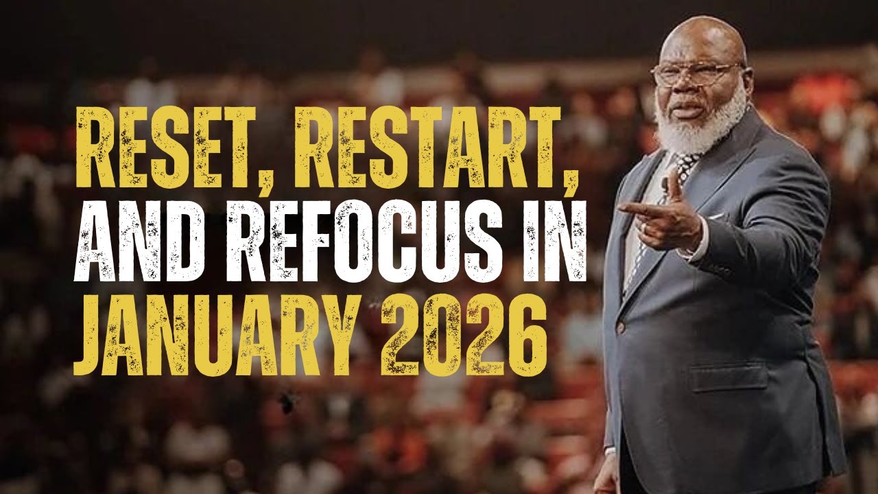 RESET, RESTART, AND REFOCUS IN JANUARY 2026 | BEST MOTIVATIONAL SPEECH | T.D. JAKES MOTIVATION