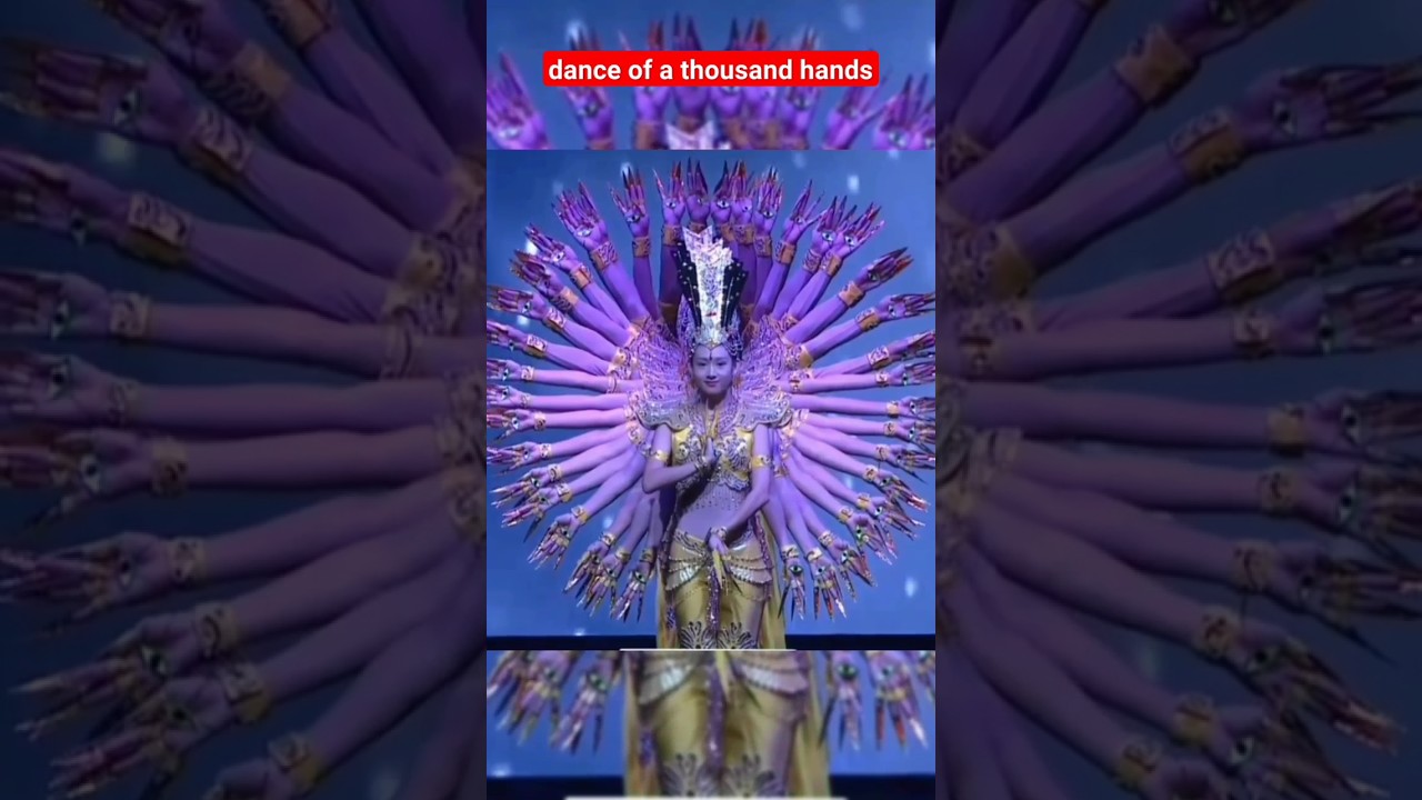 dance of a thousand hands goddess Guan yi #shorts #dance #viral