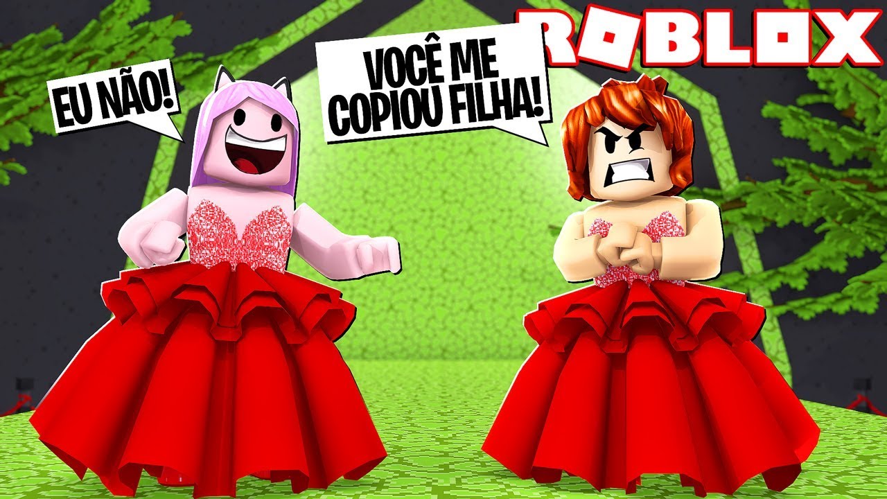 COPIEI A MINHA M&Atilde;E NO FASHION FAMOUS (Roblox)