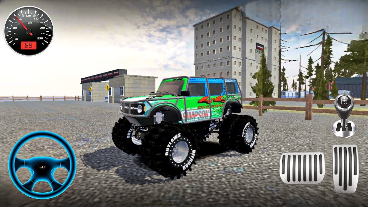 Road To Mountains Adventure | Monster Truck Offroad Fun With Friend | Offroad Outlaws |