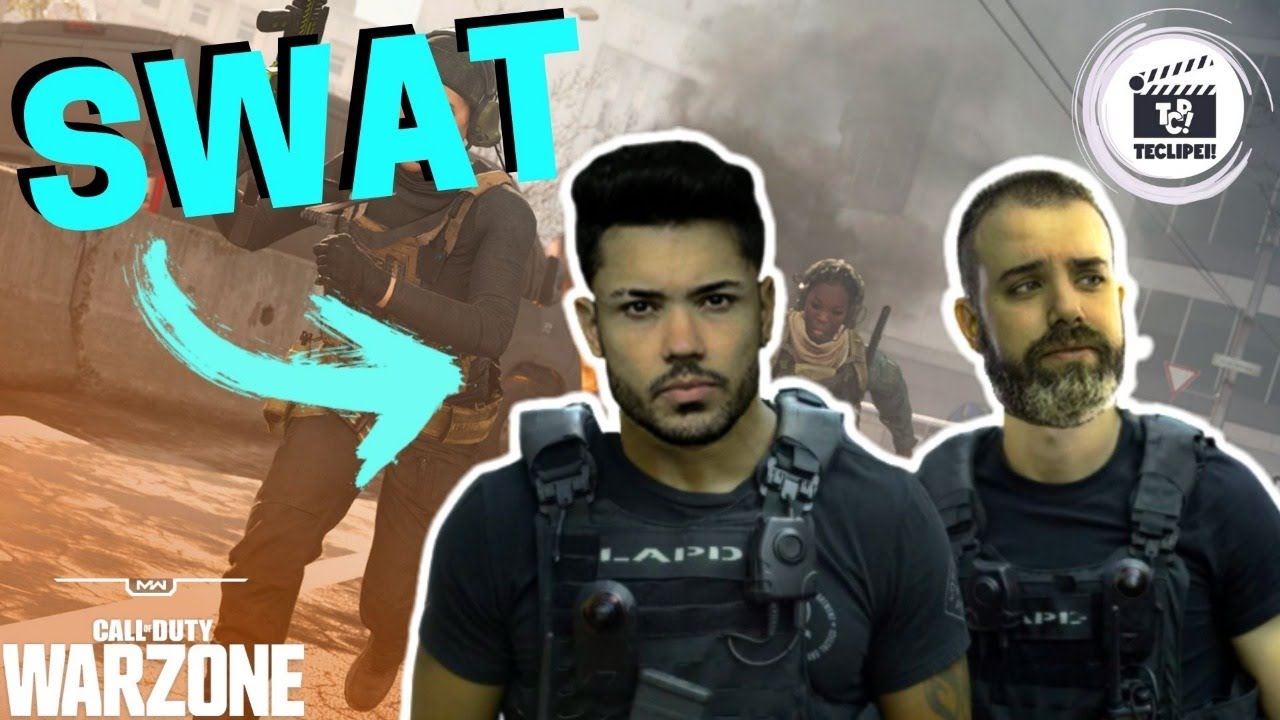 thedarkness e tigerYUUK, os novos agentes da SWAT no COD Warzone