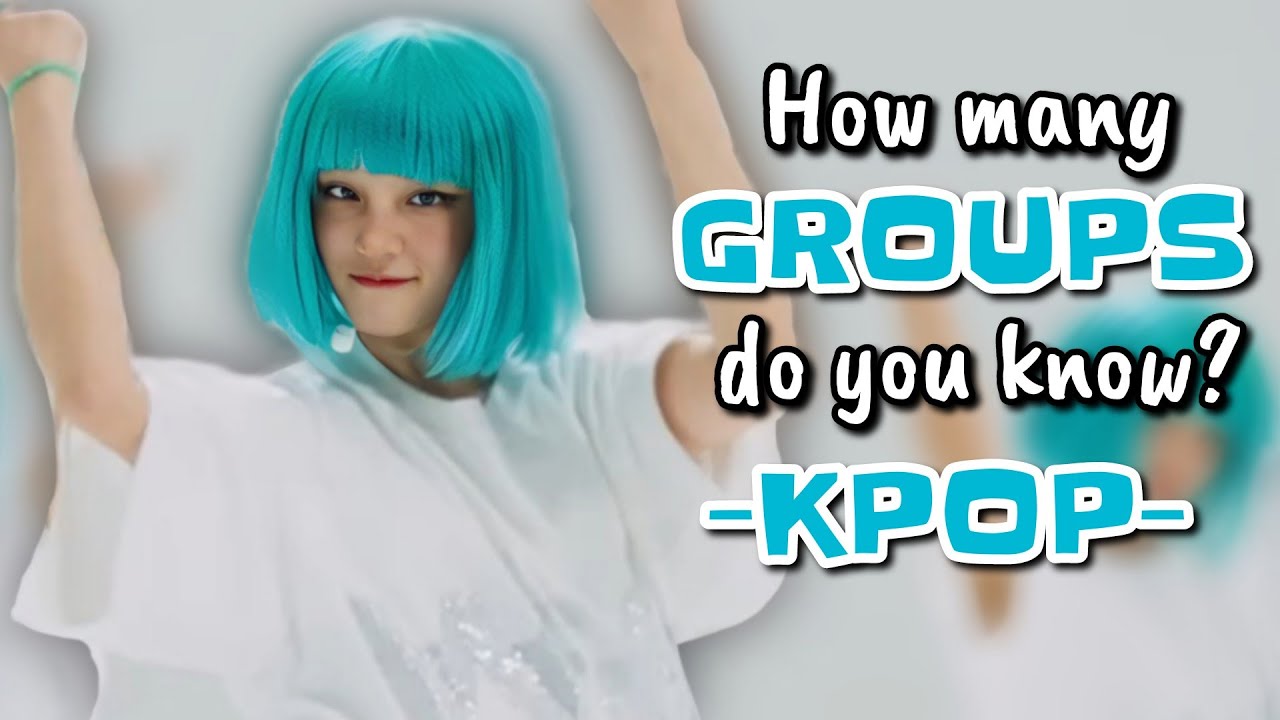 How many GROUPS do you KNOW? / KPOP GAME