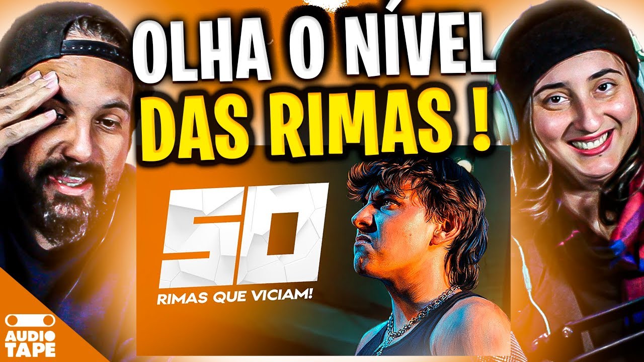 50 RIMAS VICIANTES em 2025! - AUDIO TAPE REACT