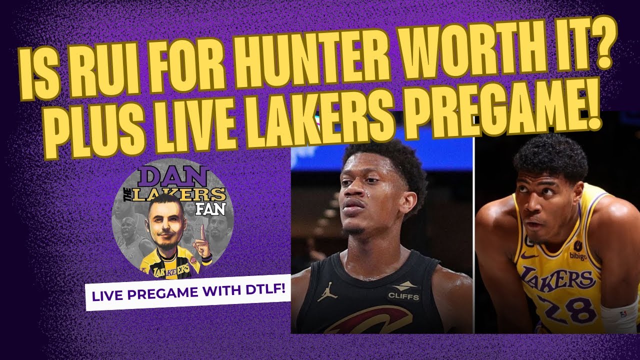 LAKERS VS WIZARDS PREGAME PLUS TRADE RUMORS!