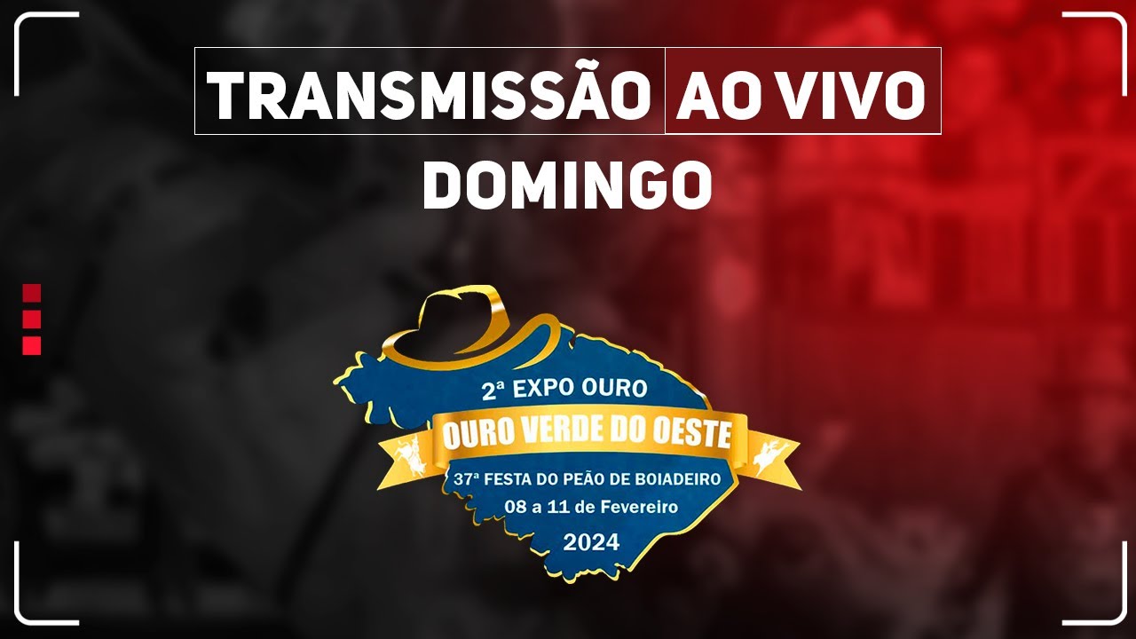 OURO VERDE DO OESTE-PR 2024 | DOMINGO