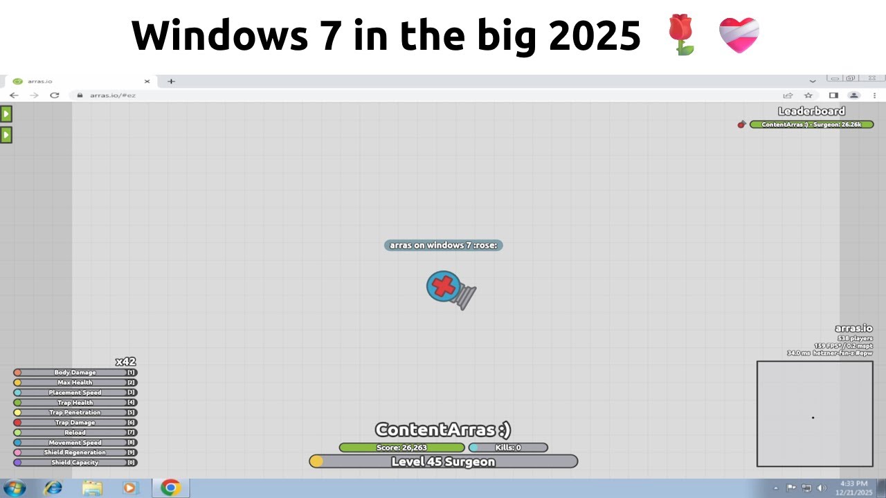 Arras.io on windows 7 || Arras.io