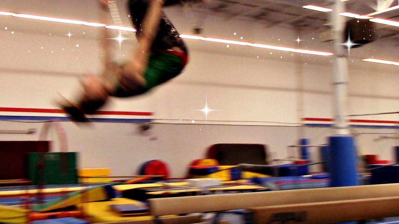 How To Back Tuck/Flip Off Beam With Coach Meggin!