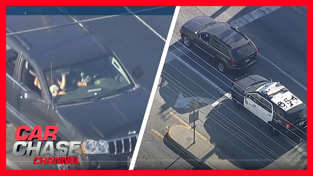 FULL CHASE: Driver in stolen SUV leads police on high-speed pursuit, crashes car | Car Chase Channel