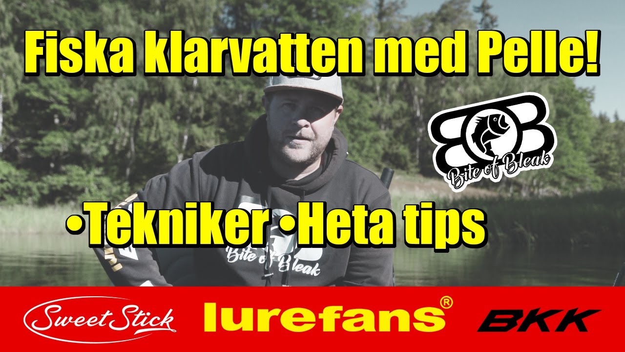 Pelle Seth tipsar om fiske efter abborre i svenska klarvattensjöar.