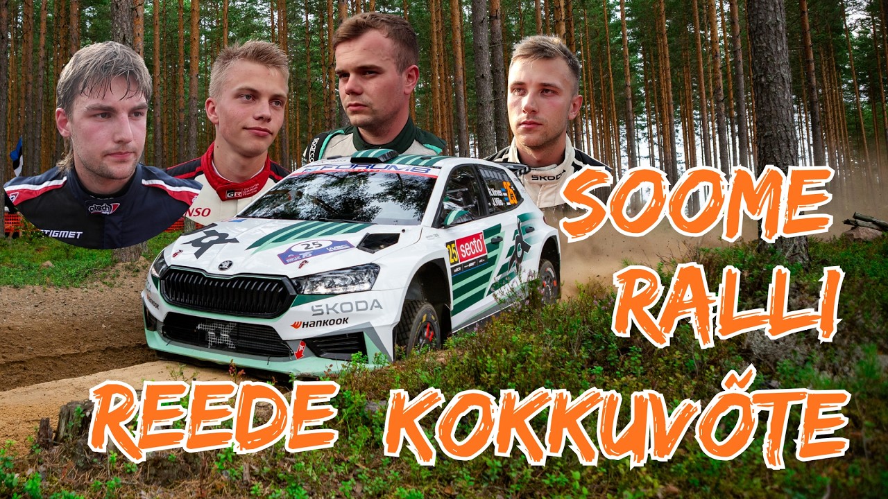 Soome ralli avap&auml;ev | Raju vihm pani s&otilde;itjad proovile, kuid Robert Virvest see ei v&auml;&auml;ratanud