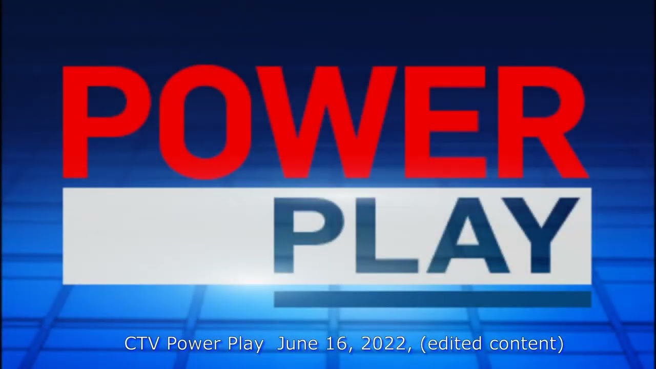 Adam Chambers on CTV Power Play with Evan Solomon. June 16, 2022